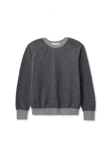 Dark heather grey sweatshirt