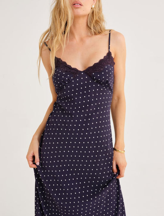 Sinatra Maxi Dress - Coastal Dot
