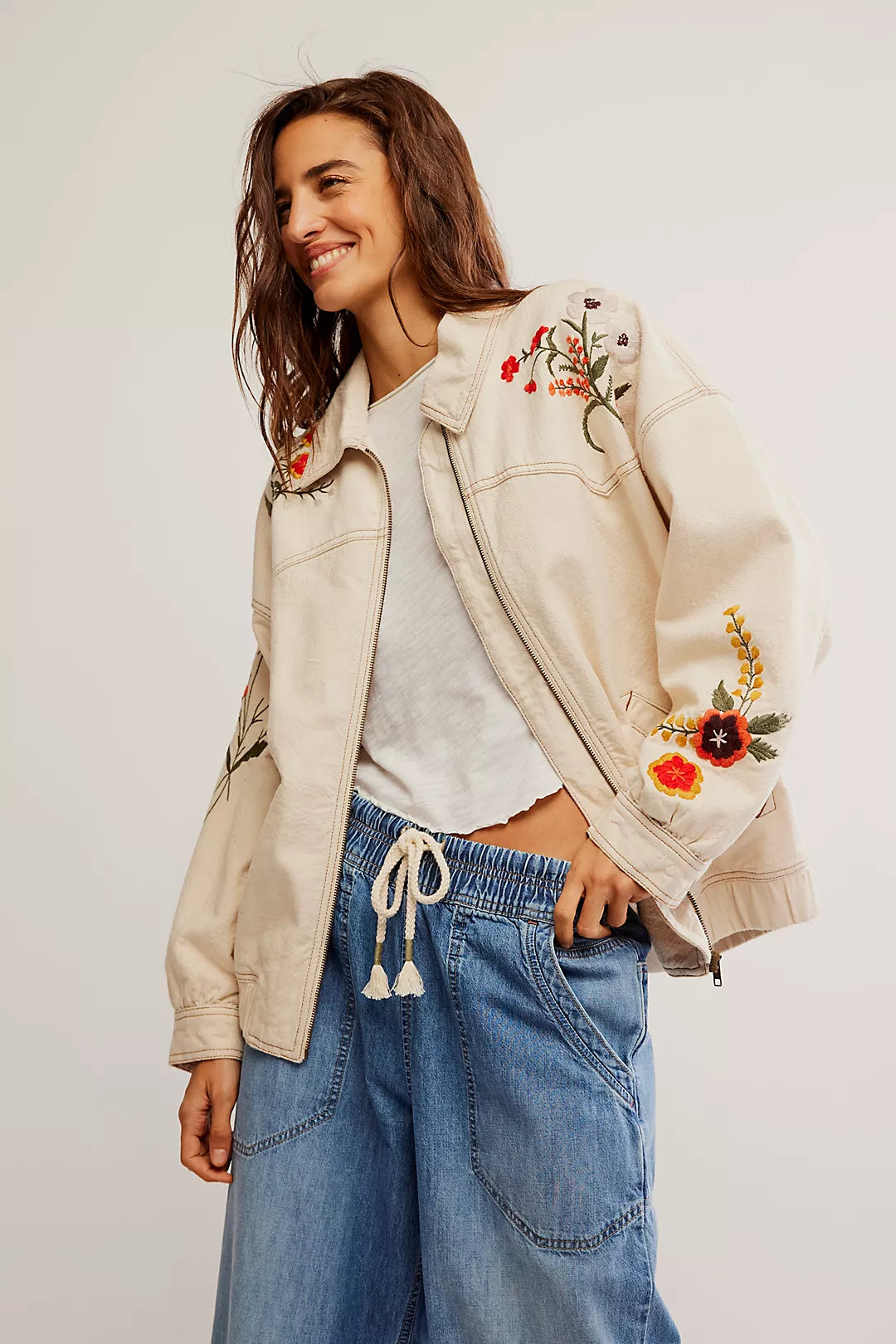 Dusty Trails Jacket - Ivory Combo
