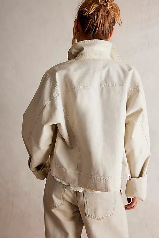 Suzy Linen Jacket - Spring Linen