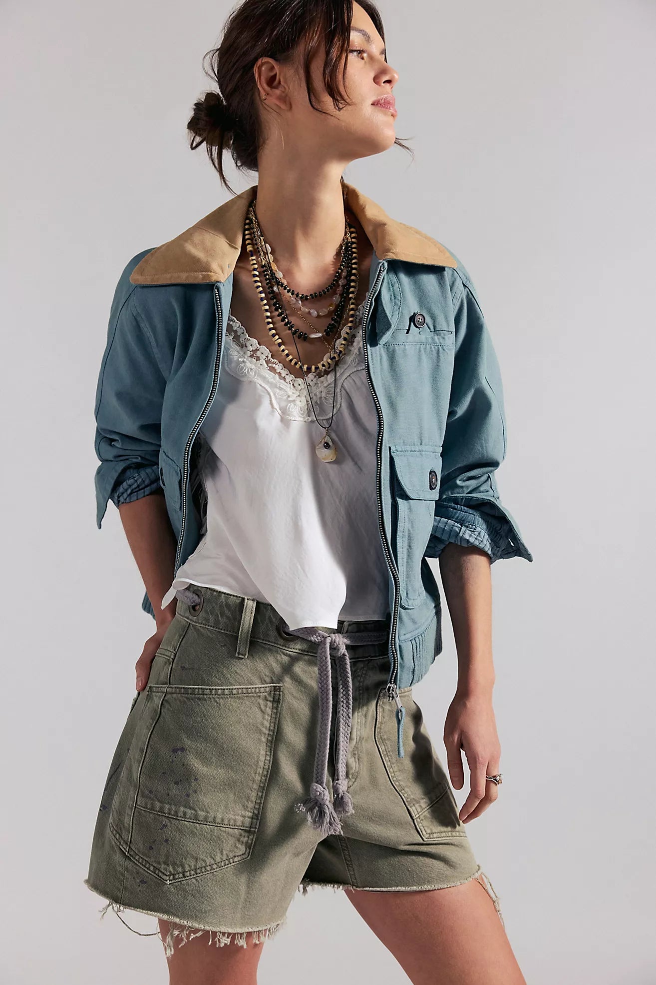 Moxie Shorts - Fern