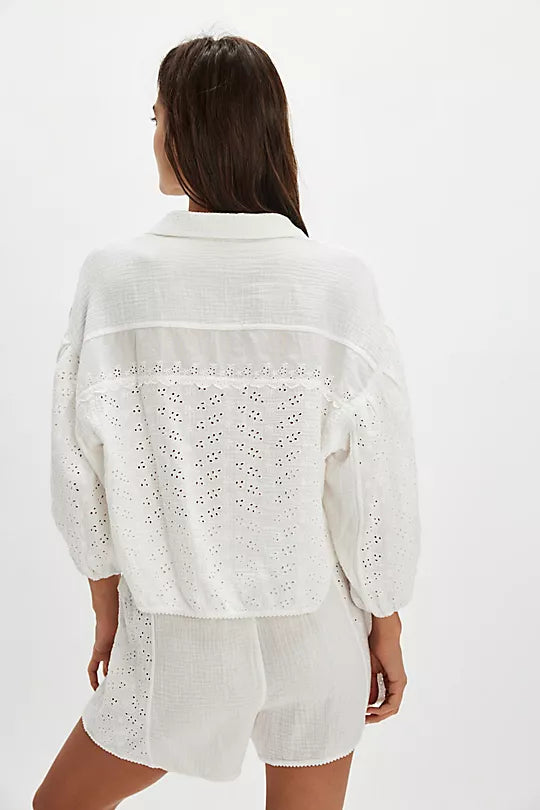Full Bloom Shirt - Ivory