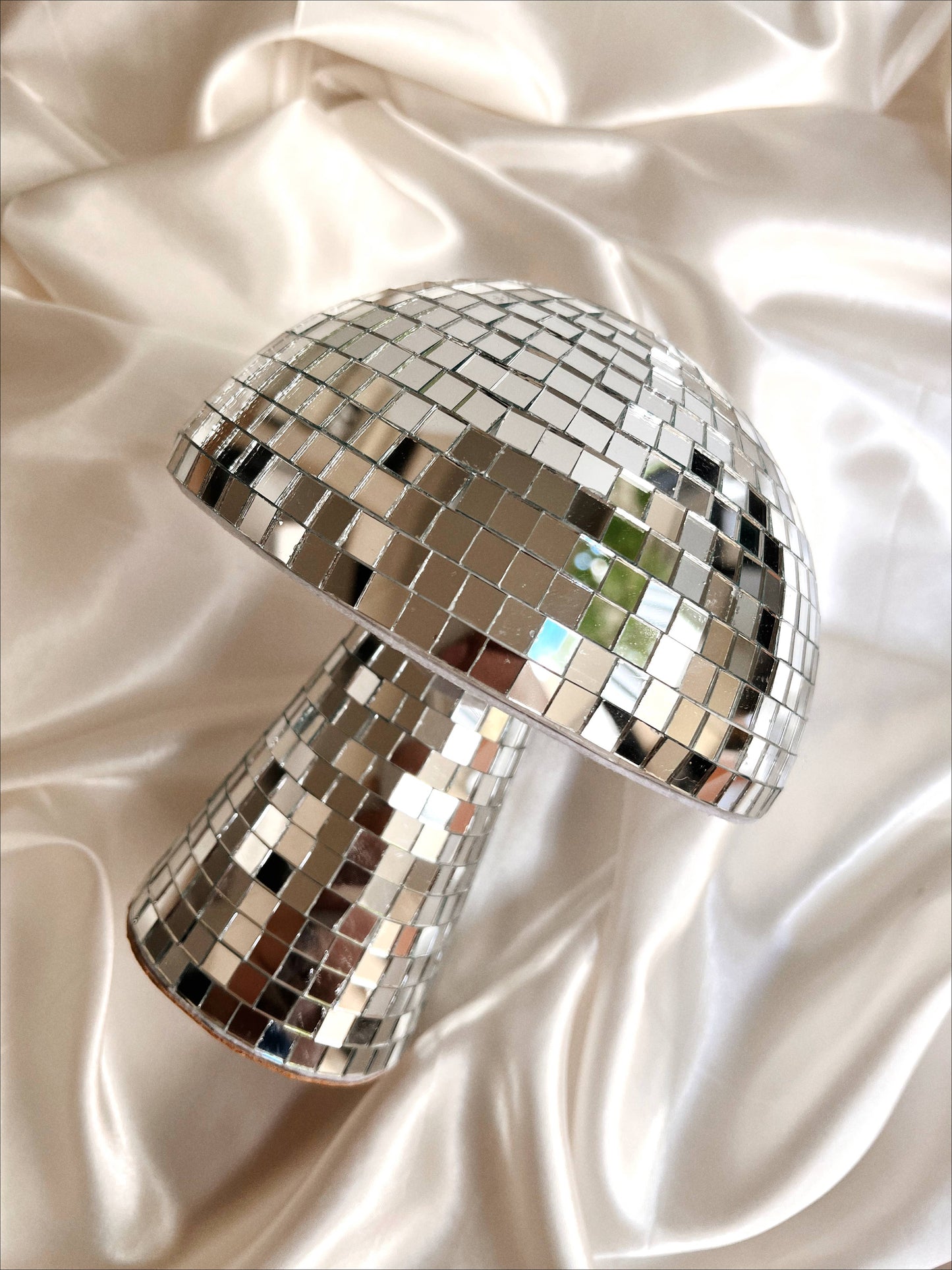 Silver Disco Mushroom