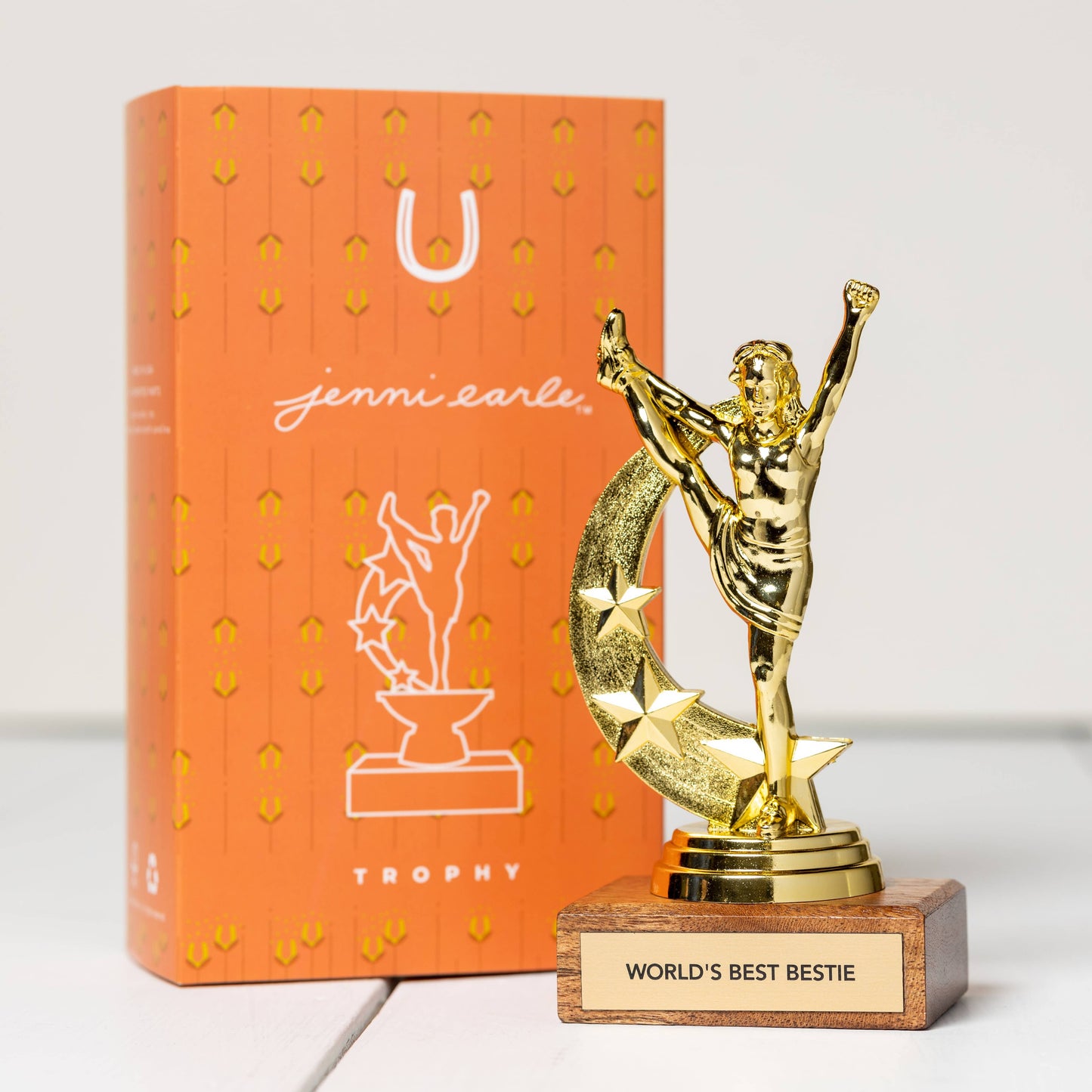 "WORLD'S BEST BESTIE" trophy