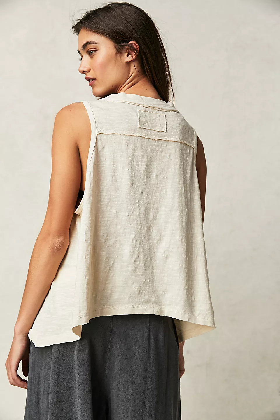 Josie Henley Tank - Summer Khaki