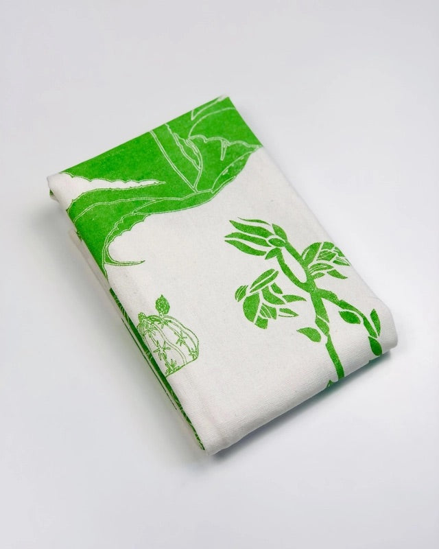 Large Cactus Tea Towel