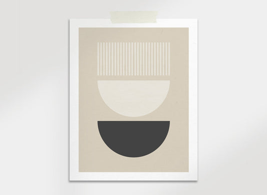 Modern Geometric Art Print