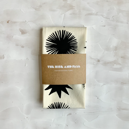 Starbursts Kitchen Towel  - Natural