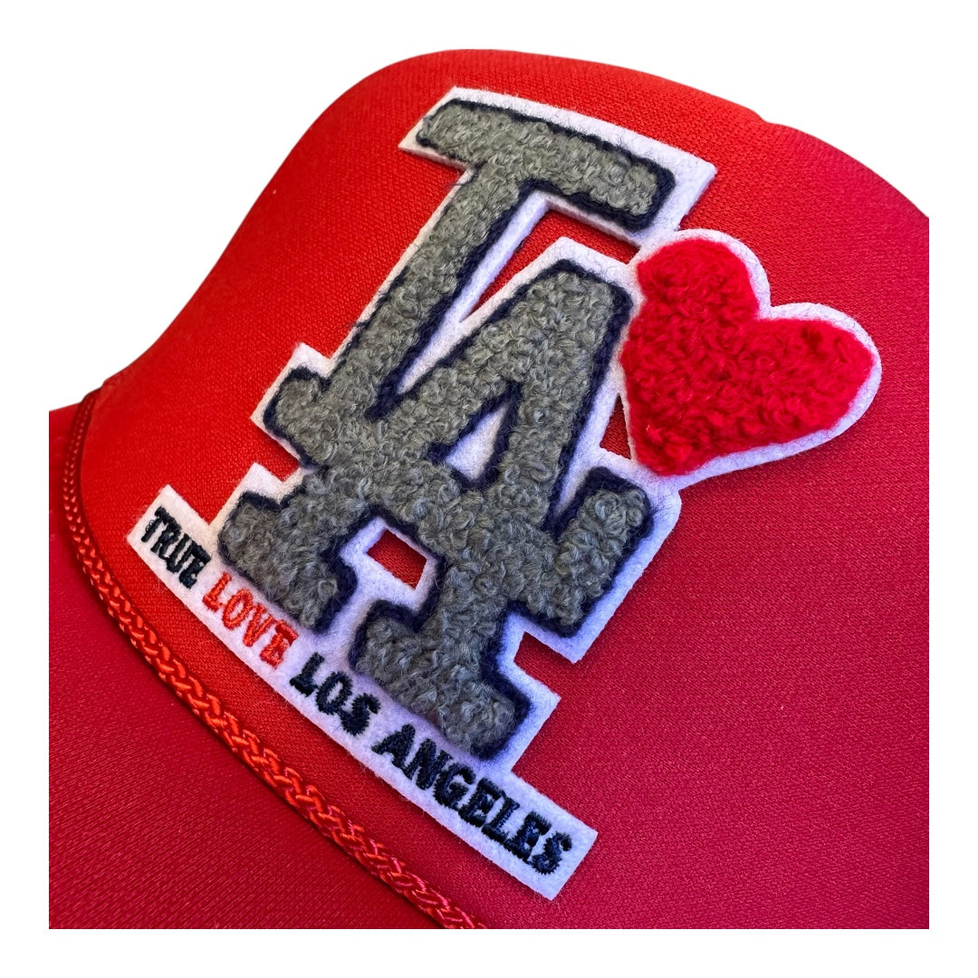 TRUE LOVE LOS ANGELES :: TRUCKER HATS FOR CA FIRE RELIEF