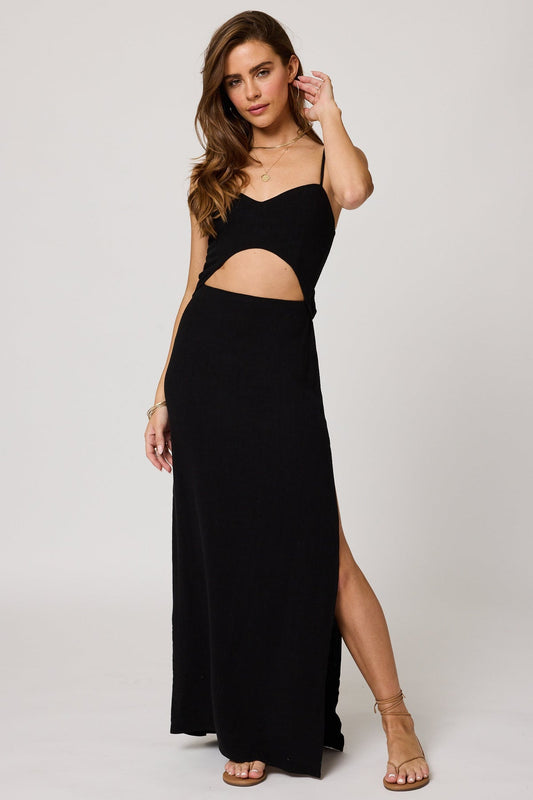 Il Mare Maxi Dress - Black