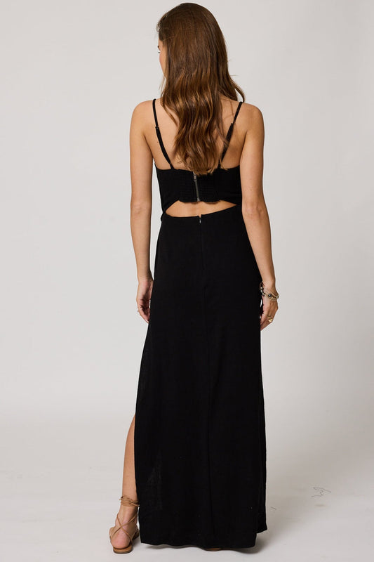 Il Mare Maxi Dress - Black