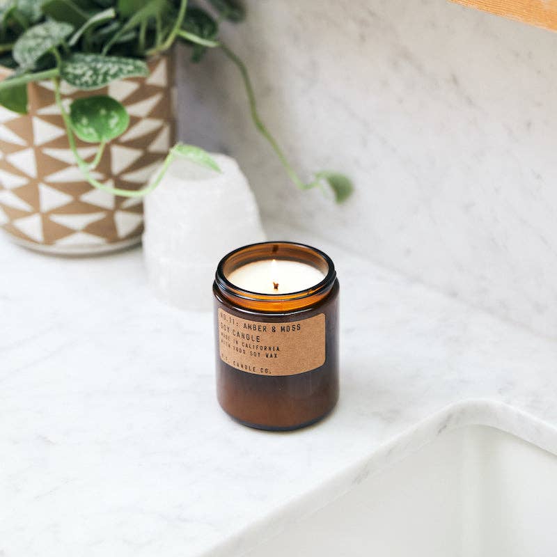 Amber & Moss - 7.2 oz Soy Candle