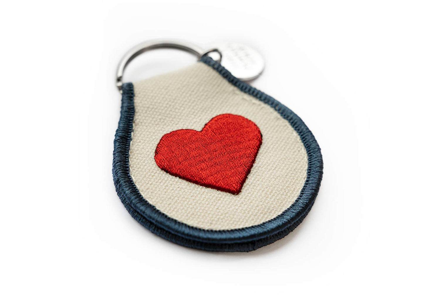 Patch Keychain - Classic Heart