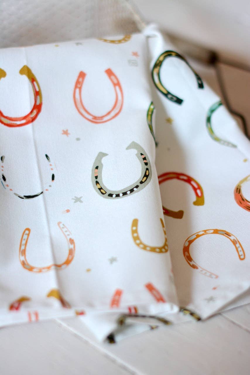 Horseshoe Tea Towel