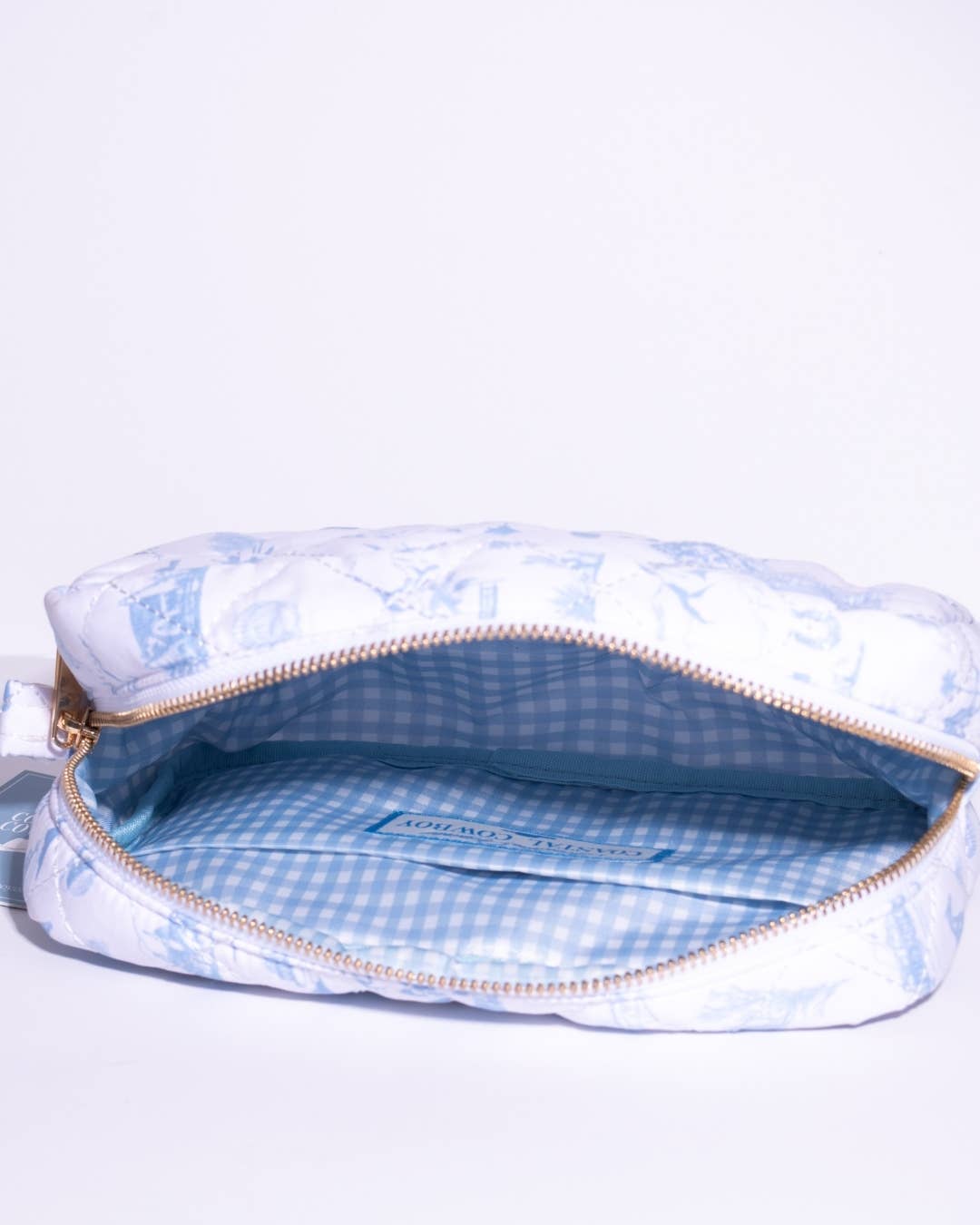 Coastal Cowboy Toile Travel Bag