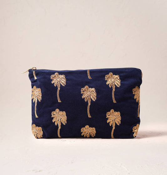 Gold Palm Everyday Pouch