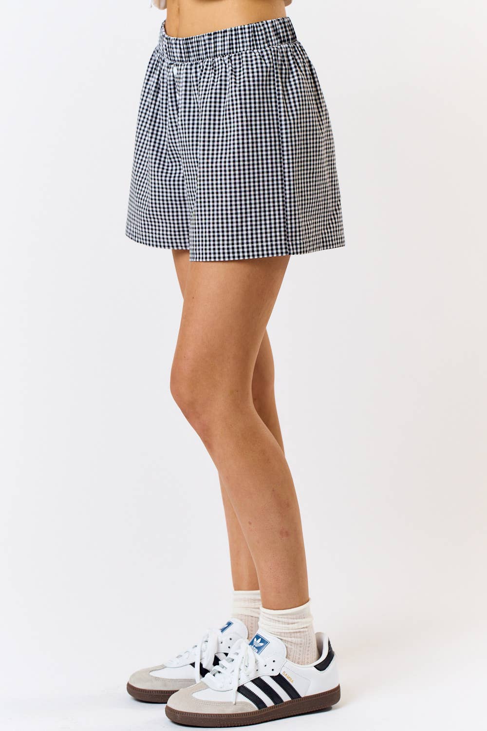 GINGHAM BOXER SHORTS