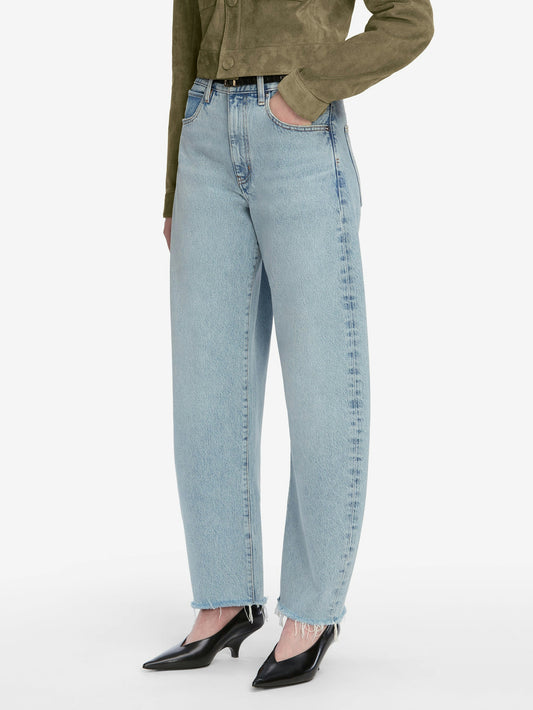 The Bubble Crop Jean - Outlaw Raw Fray