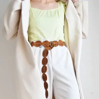 Shishi Belt - Cognac