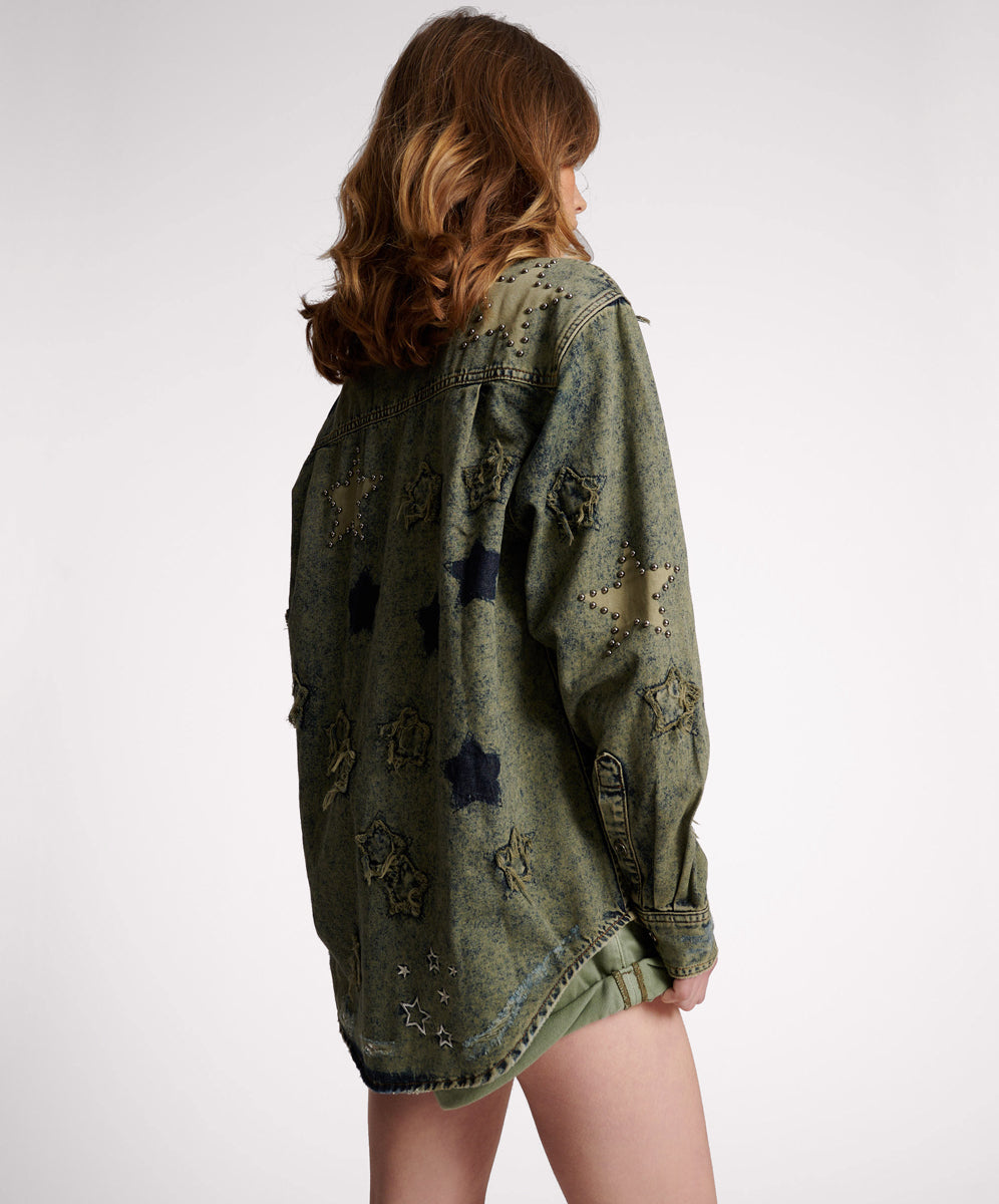 Everyday Star Shirt - Petrol Green