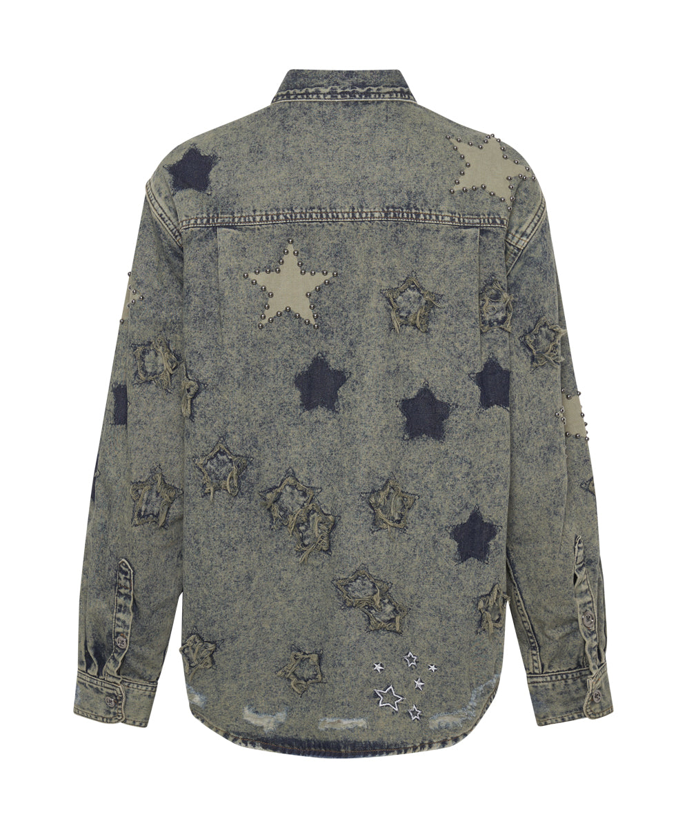 Everyday Star Shirt - Petrol Green