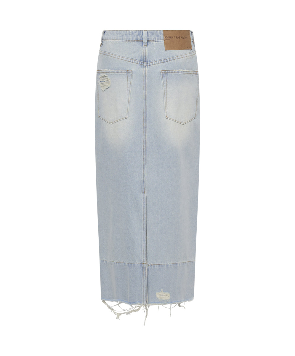 Cassidy Denim Skirt - Old West