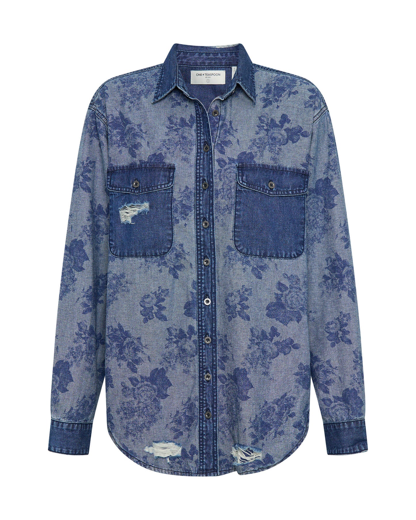 Everyday Denim Shirt - Rosewood