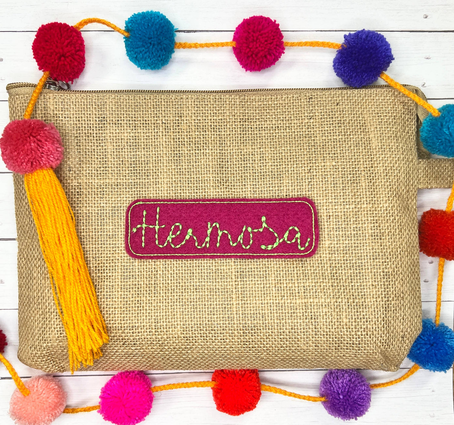 Embroidered "Hermosa" Patch