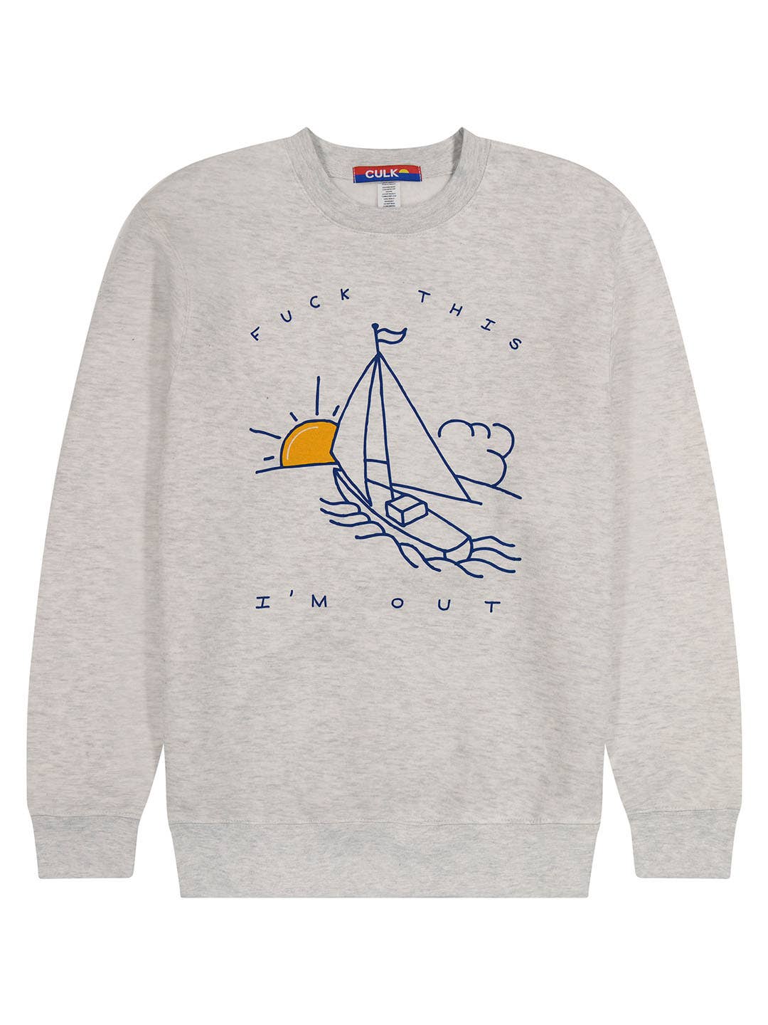 Sailboat Crewneck Sweatshirt