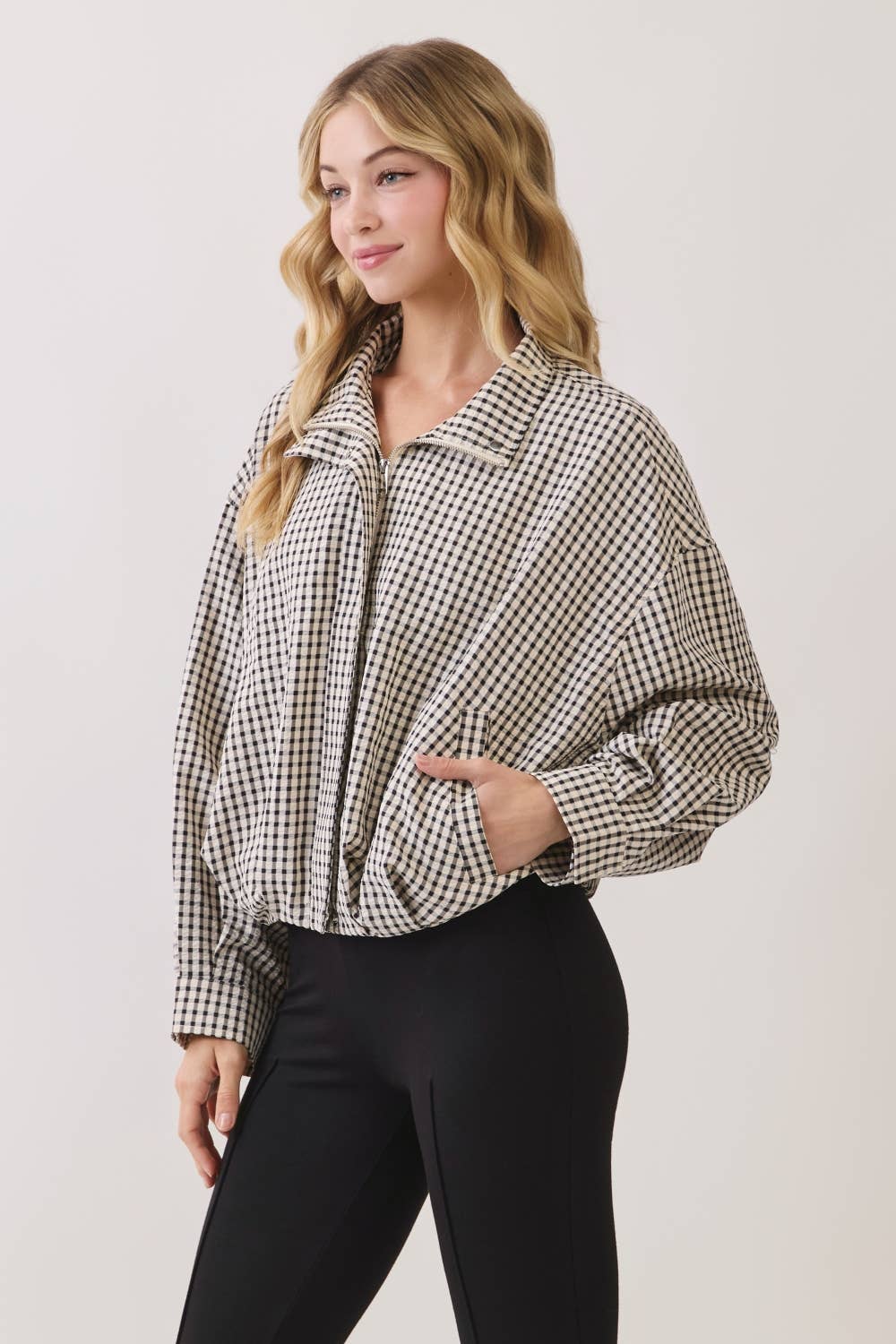 Gingham Jacket