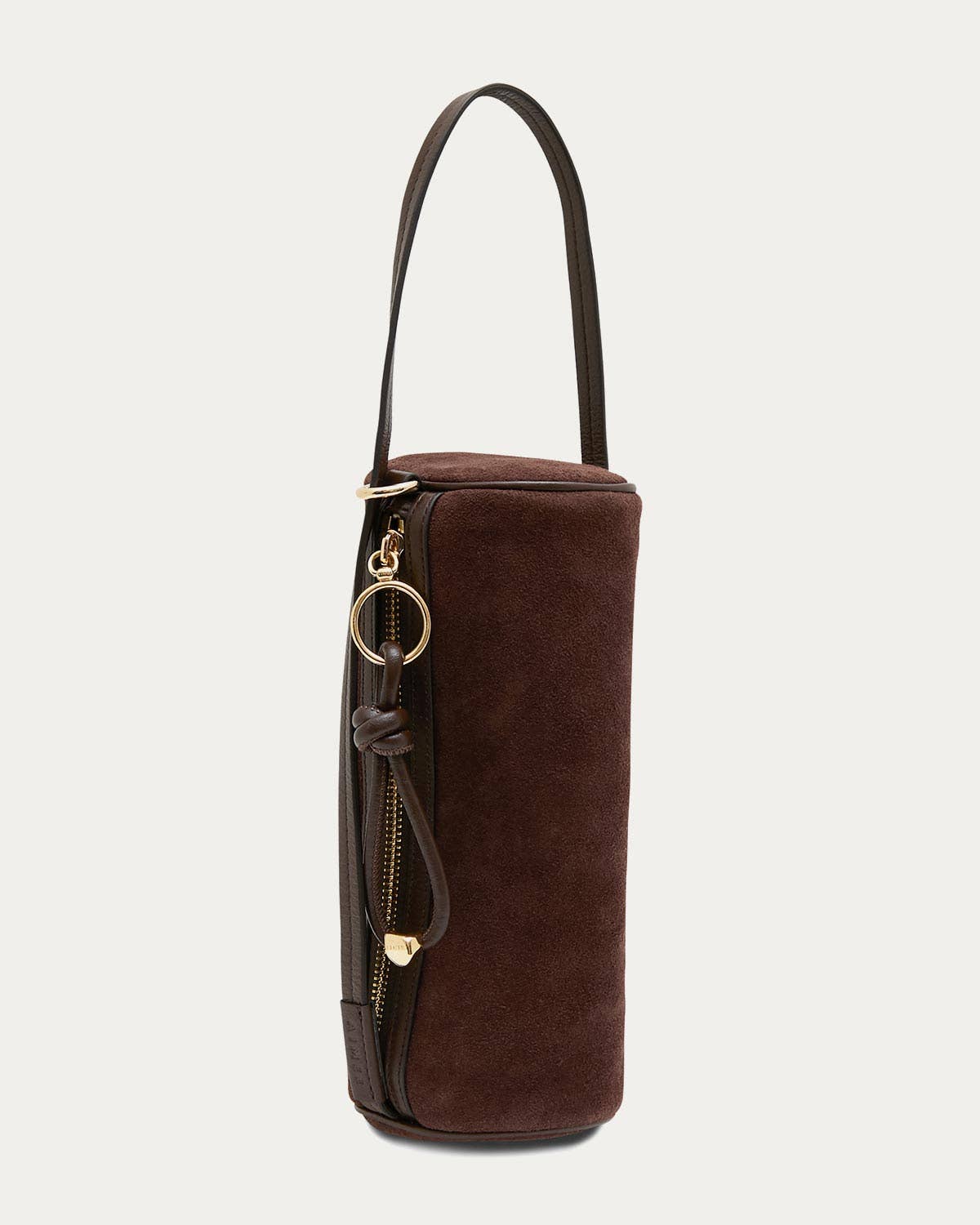 Skipper Barrel Convertible Shoulder - Fudge Suede