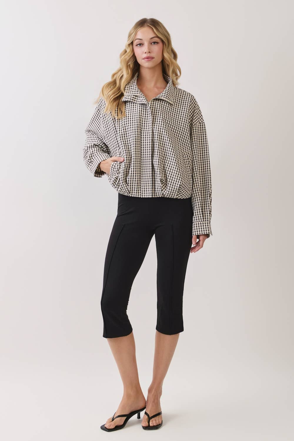 Gingham Jacket