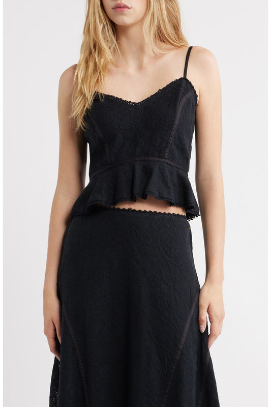 Sassafrass Top - Black