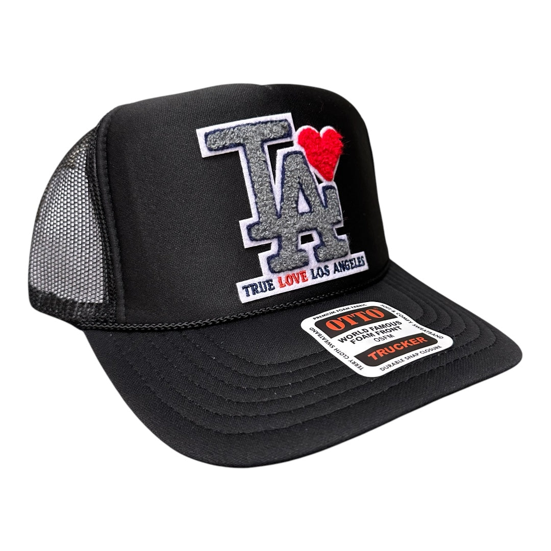 TRUE LOVE LOS ANGELES :: TRUCKER HATS FOR CA FIRE RELIEF