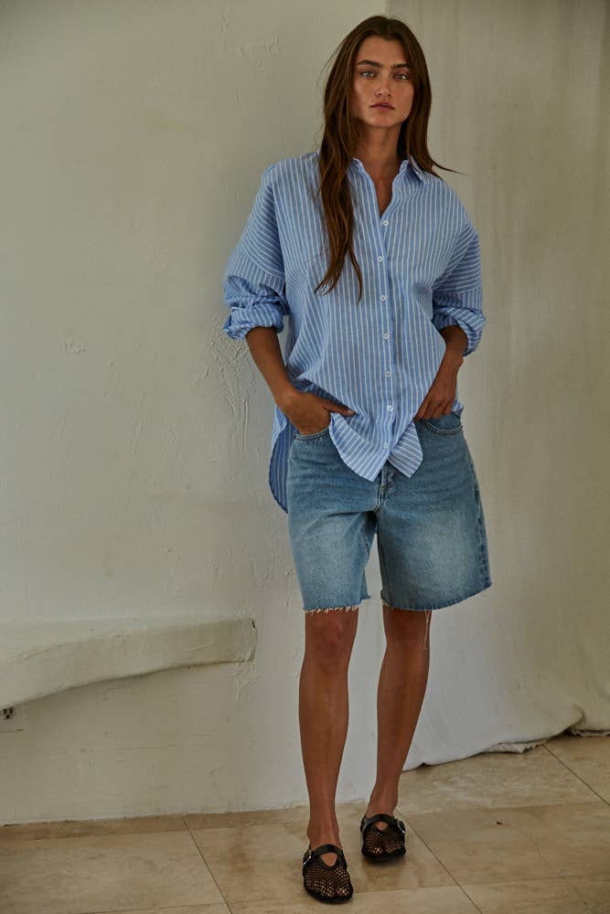Cathy Shirt - Blue