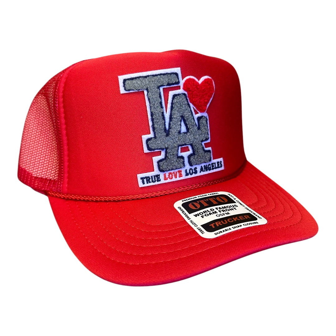 TRUE LOVE LOS ANGELES :: TRUCKER HATS FOR CA FIRE RELIEF