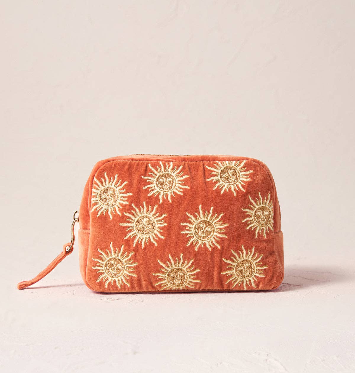 Sun Goddess Rust Makeup Bag