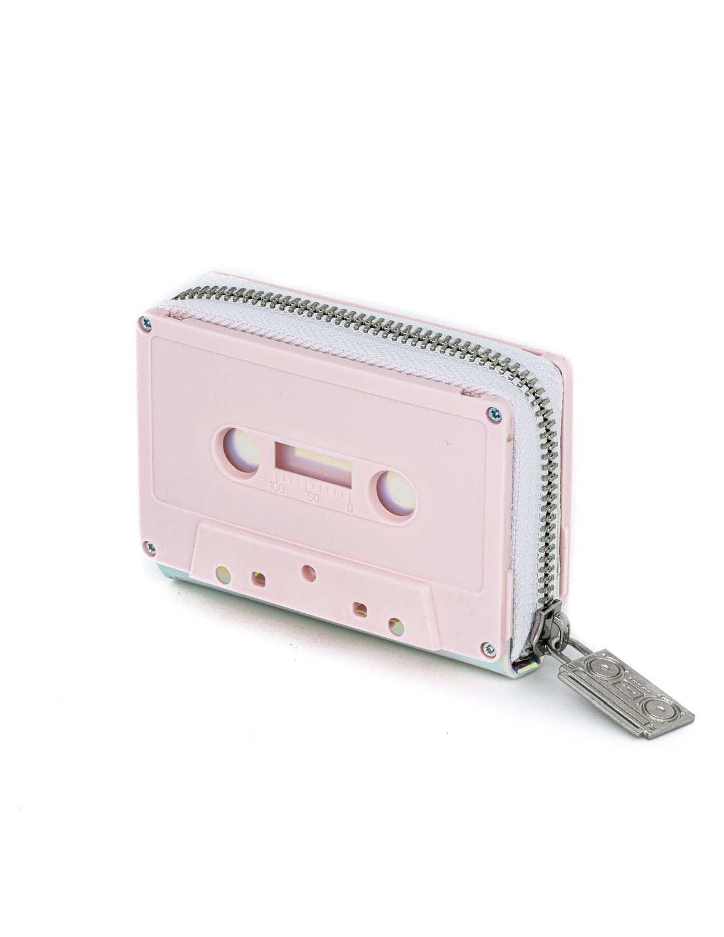 Retro Cassette Tape Wallet - Pink