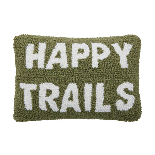 Happy Trails Hook Pillow