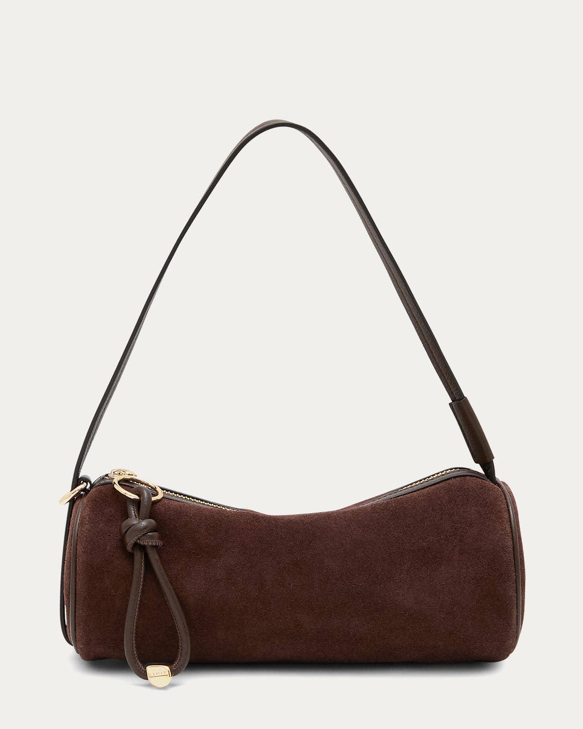 Skipper Barrel Convertible Shoulder - Fudge Suede