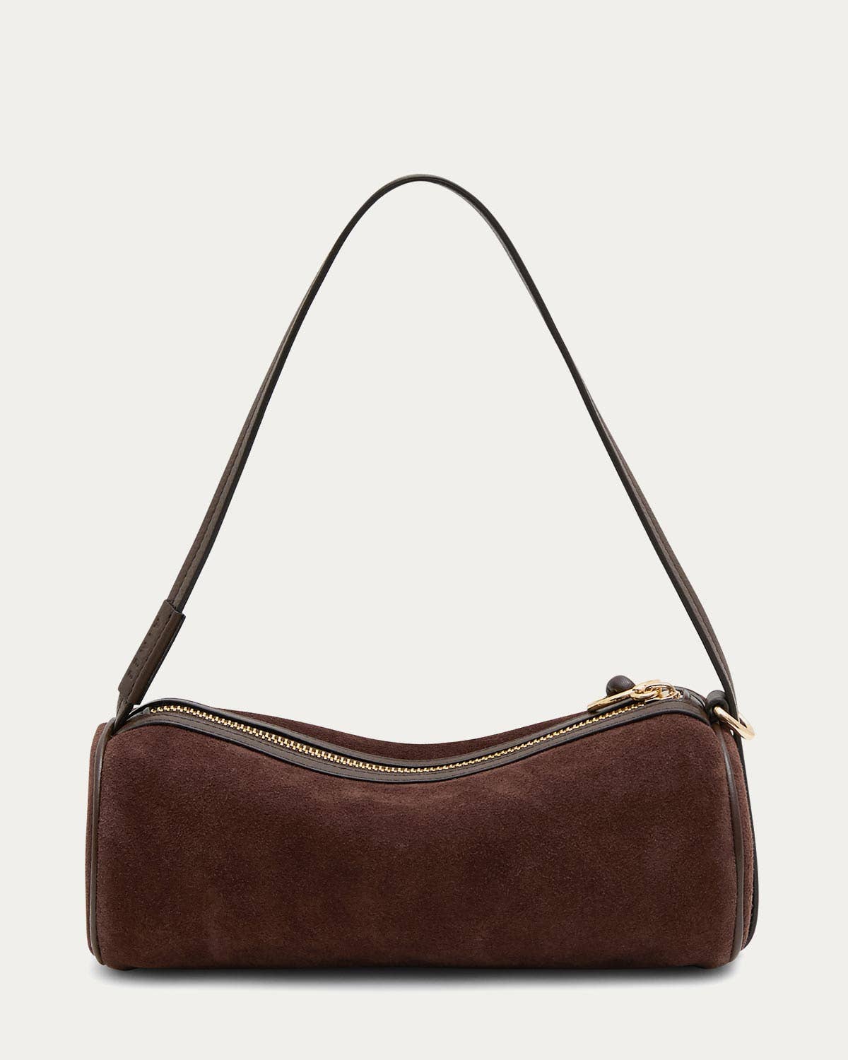 Skipper Barrel Convertible Shoulder - Fudge Suede