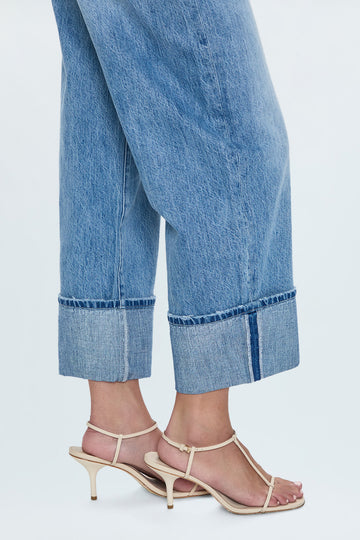 Ryder High Rise Cuffed Jean - Abroad Vintage