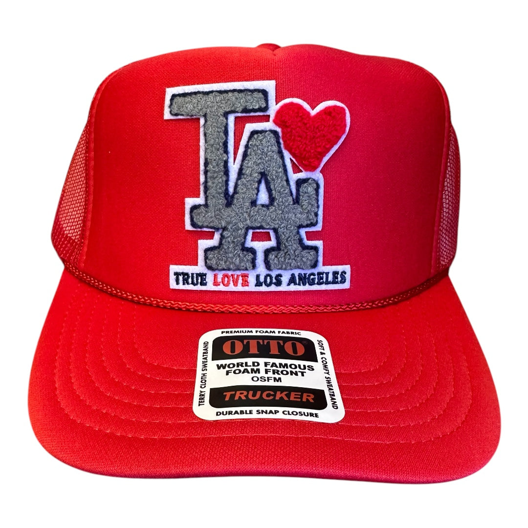 TRUE LOVE LOS ANGELES :: TRUCKER HATS FOR CA FIRE RELIEF