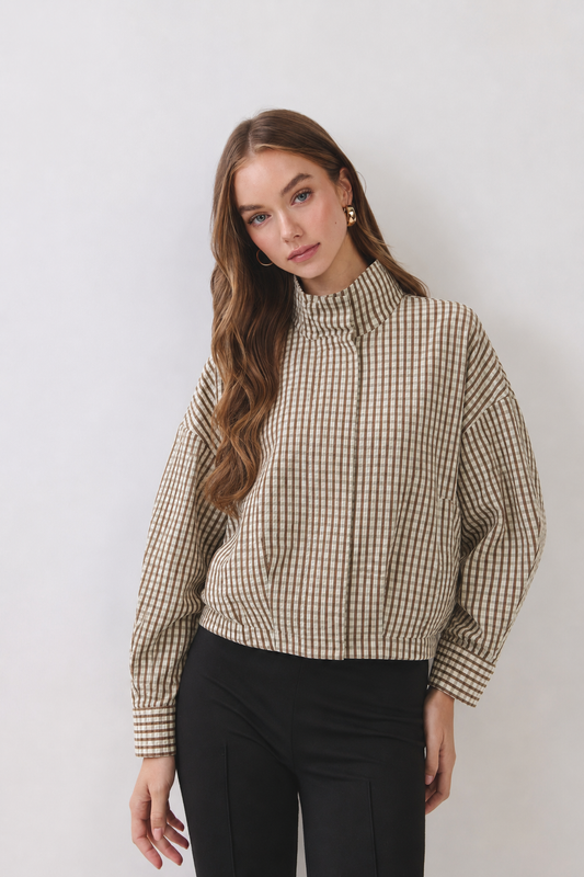 Gingham Jacket