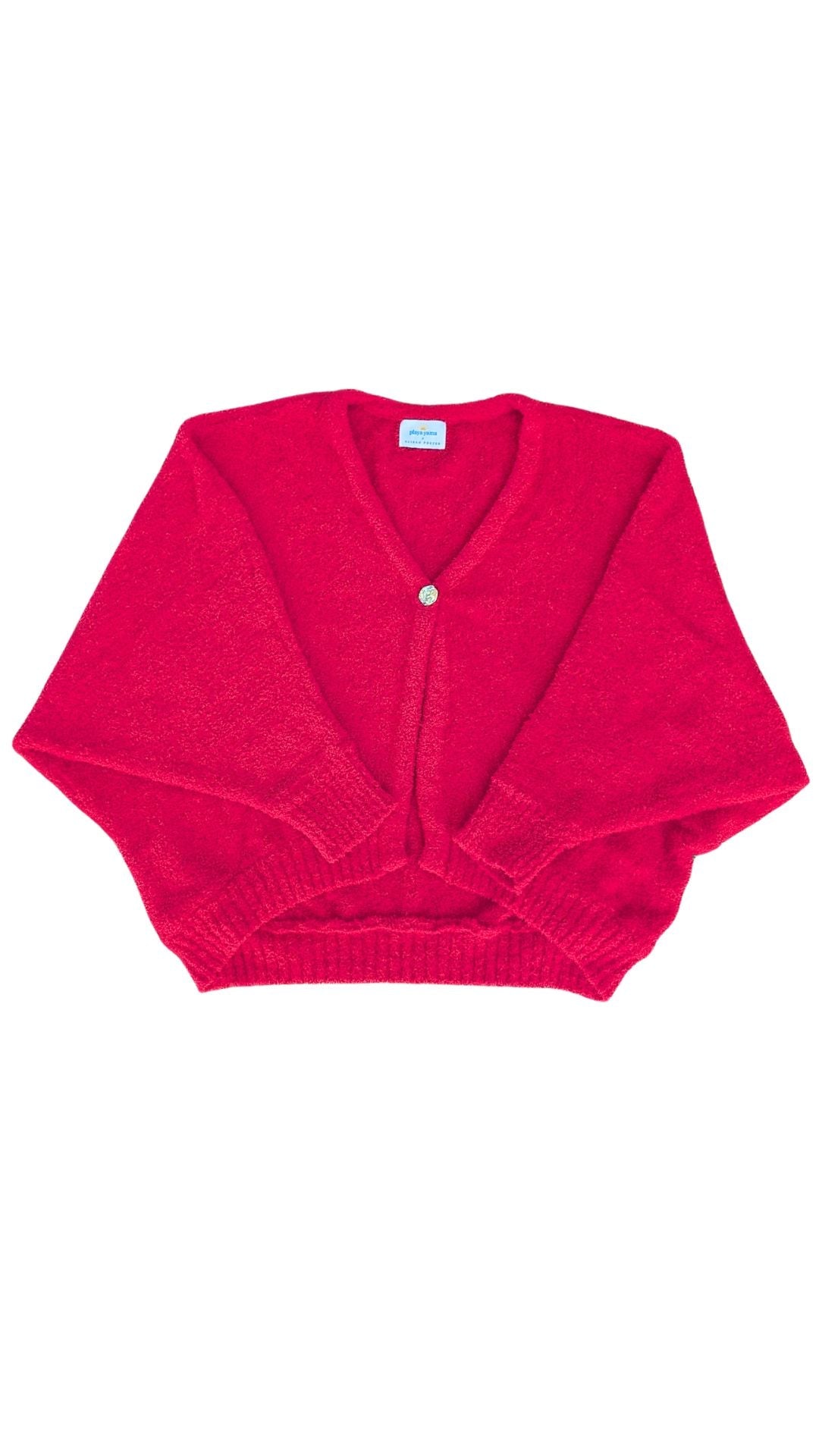 Cocoon Cardigan - Crimson