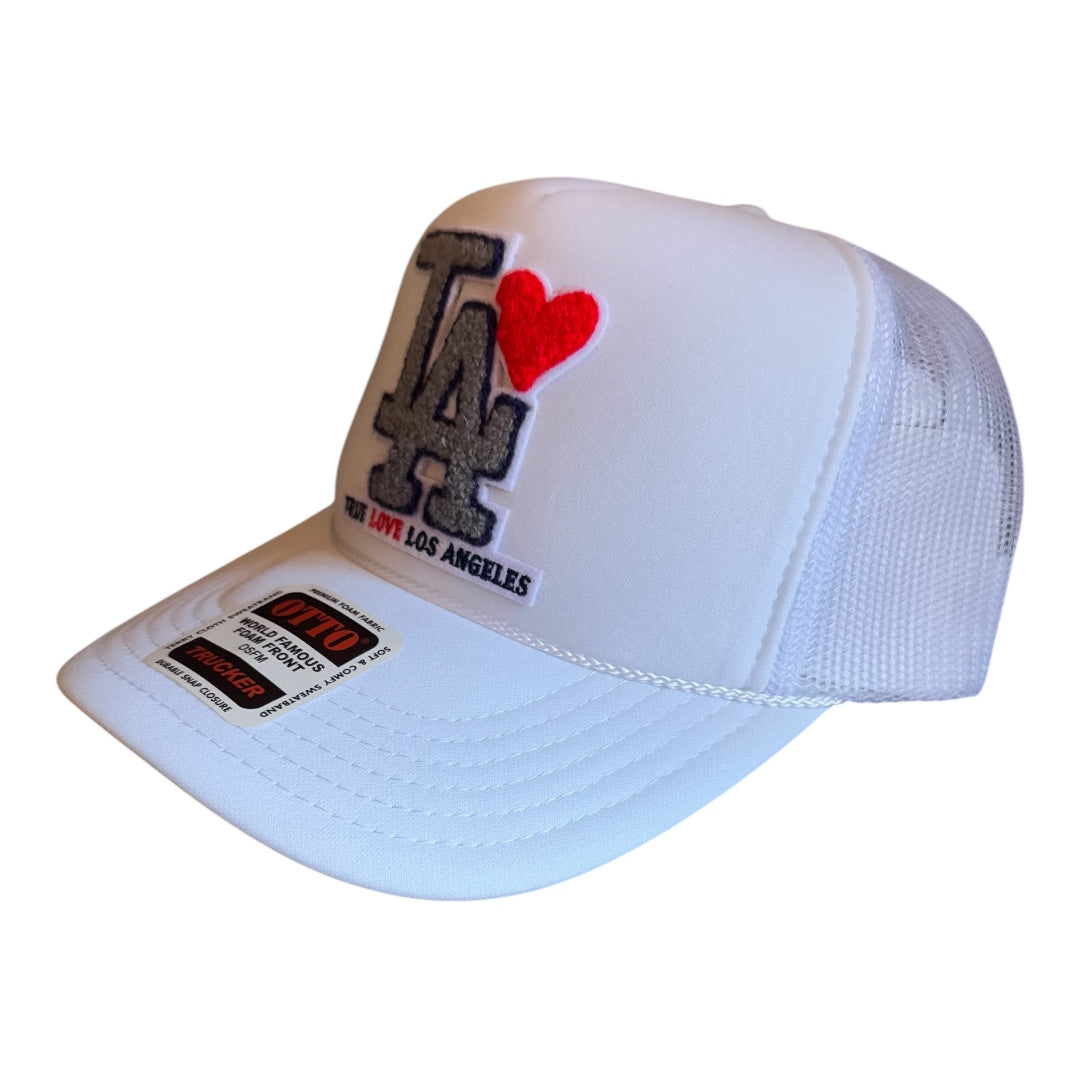 TRUE LOVE LOS ANGELES :: TRUCKER HATS FOR CA FIRE RELIEF