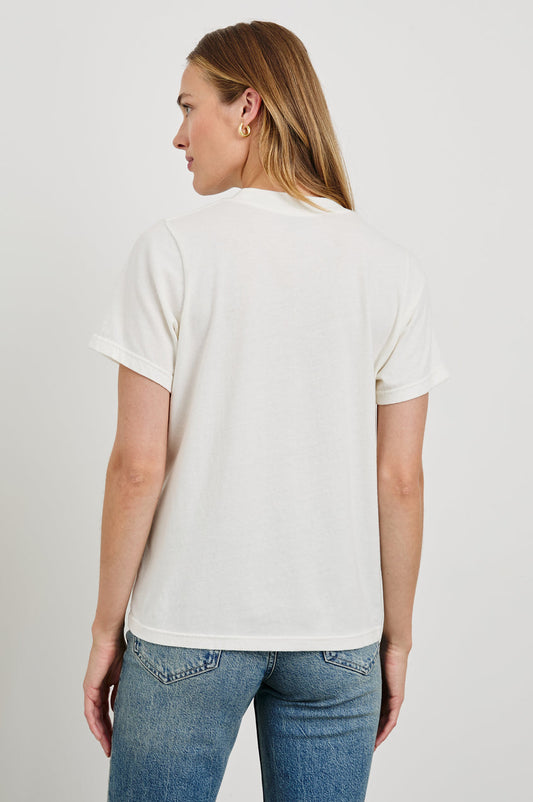 Boyfriend Tee - Los Angeles Map White