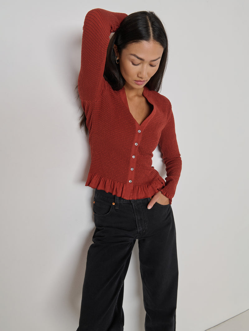 Candace Top - Chestnut