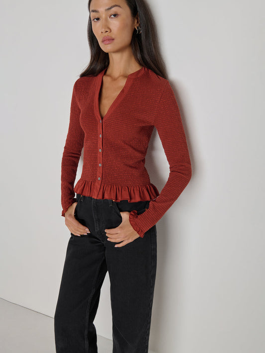 Candace Top - Chestnut