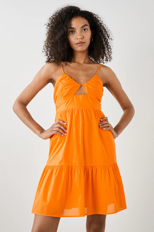 Chrissy Dress - Tangerine